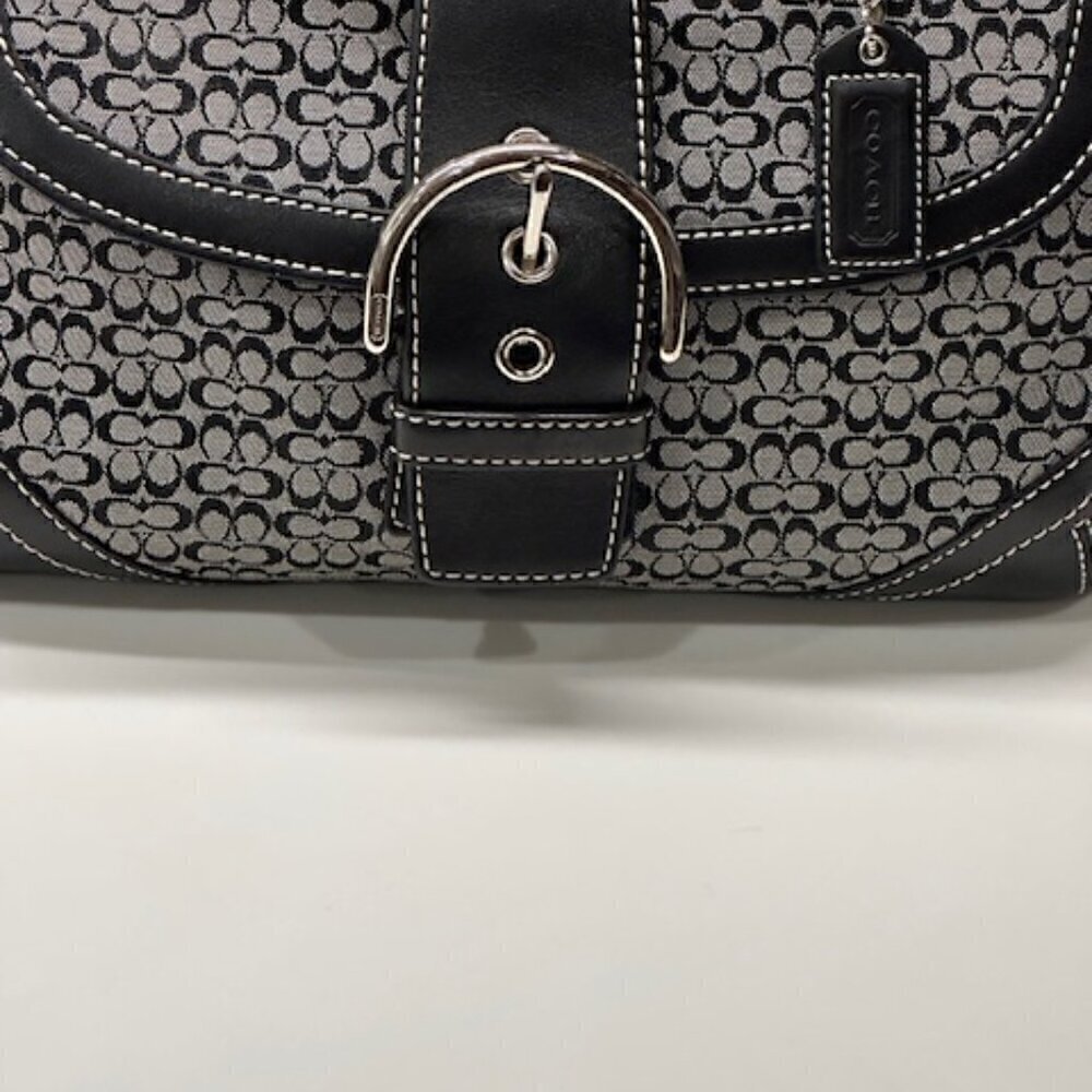 Coach Black and Gray Hobo Bag - Picture 2 of 13